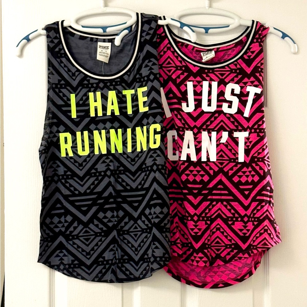 Victoria’s Secret PINK Sleeveless Tank Set XS